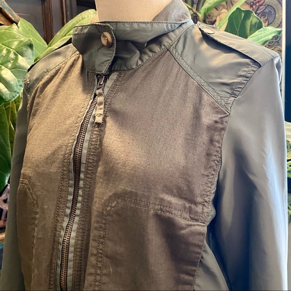 Lucky Brand Khaki Green Utility Jacket - Picture 10 of 13